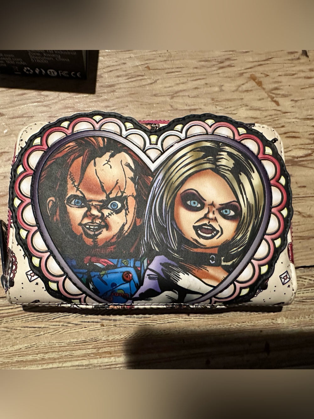 Graphic Horror Bride Of Chucky Loungefly Wallet